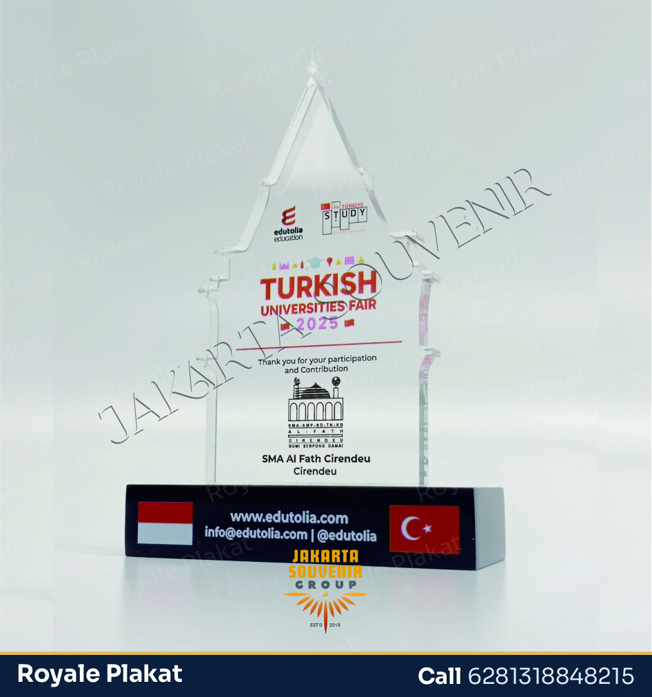 Plakat Bilateral Indonesia-Turki - Royale Plakat