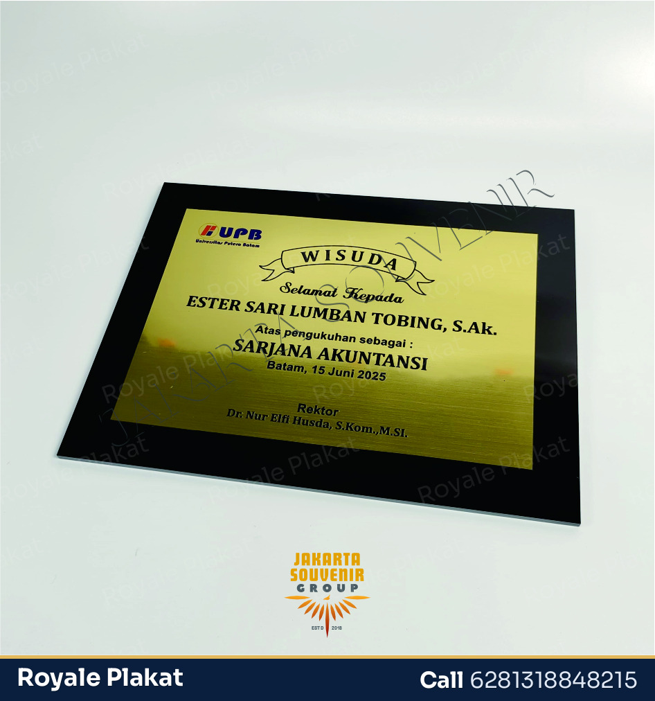 Plakat Wisuda Premium - Royale Plakat