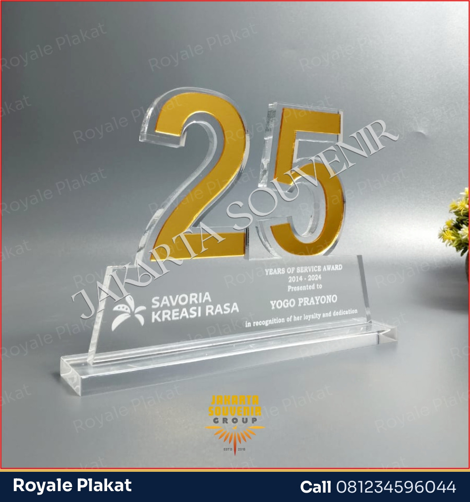 Plakat Penghargaan 25 Tahun - ROYALE PLAKAT