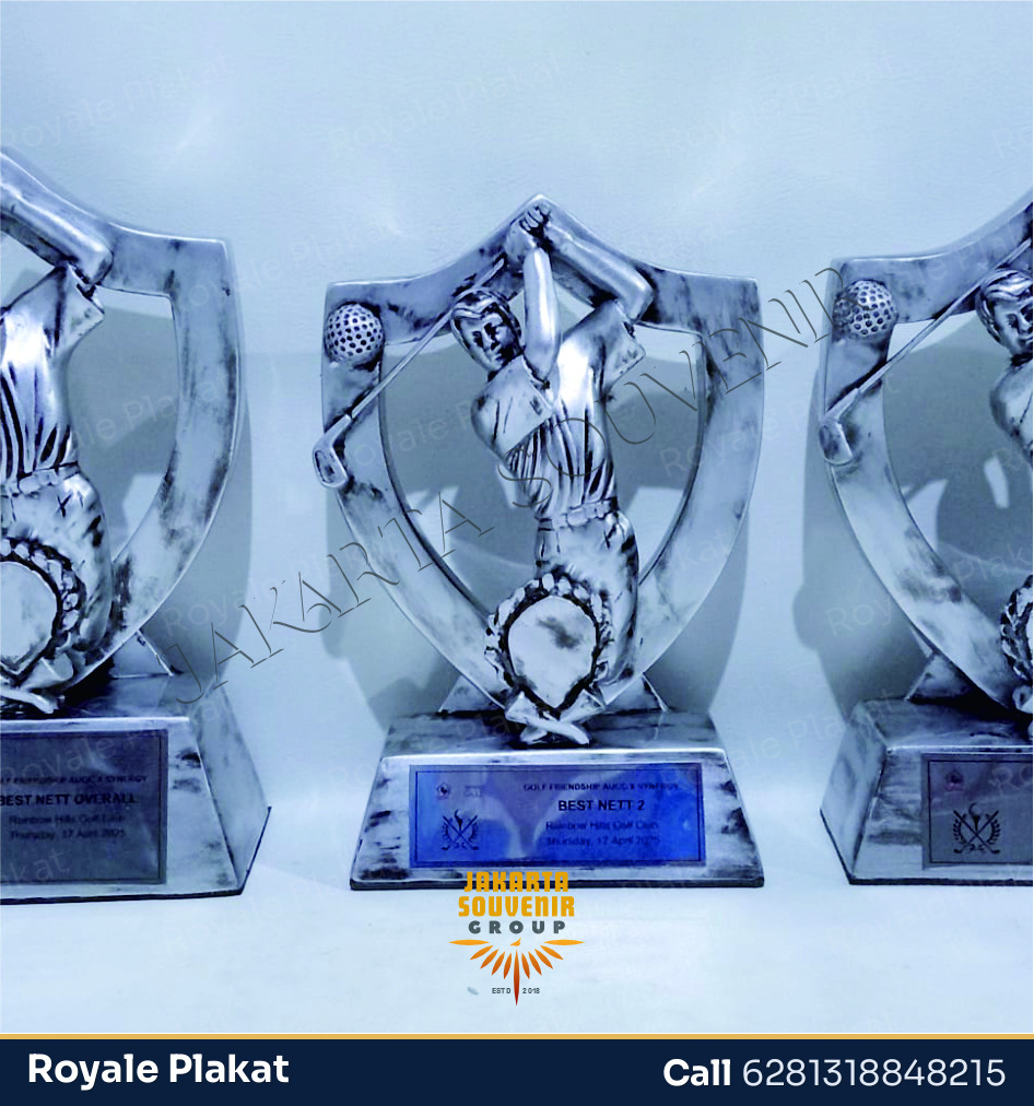 Trophy Fiber Pemain Golf - Royale Plakat