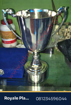 Trophy Gelas Silver Timah