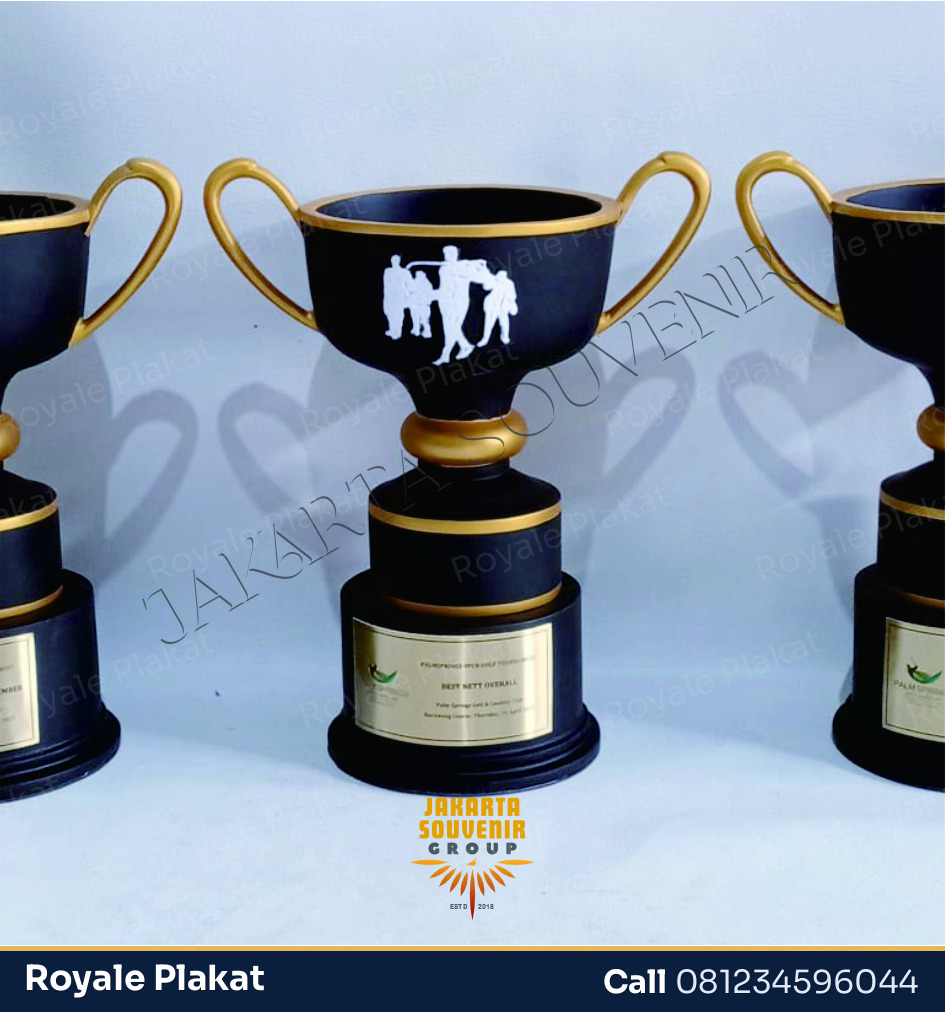 Trophy Fiber Cup Mewah Golf - ROYALE PLAKAT