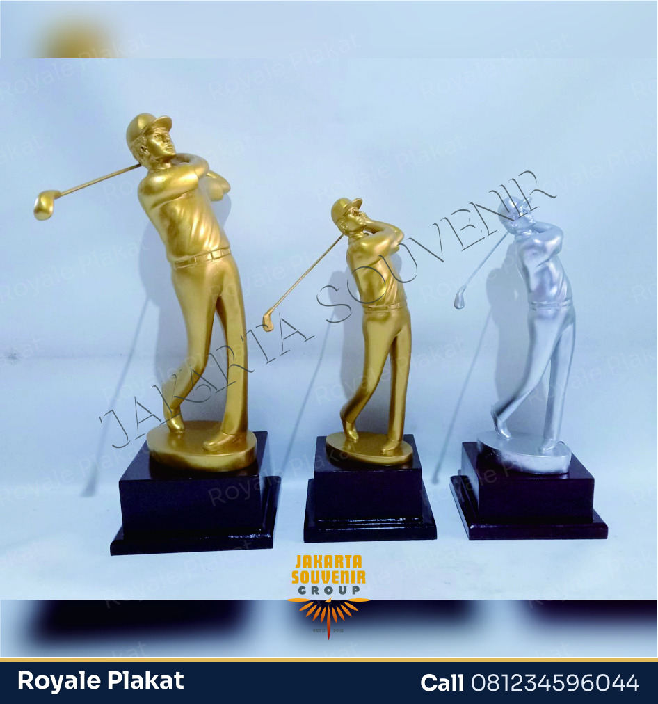 Trophy Fiber 1 Set Golf - ROYALE PLAKAT