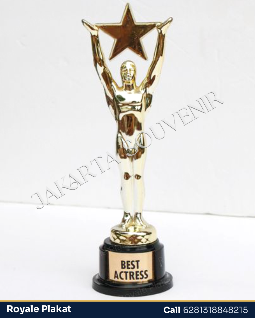 Trophy Award Bintang Premium - Royale Plakat