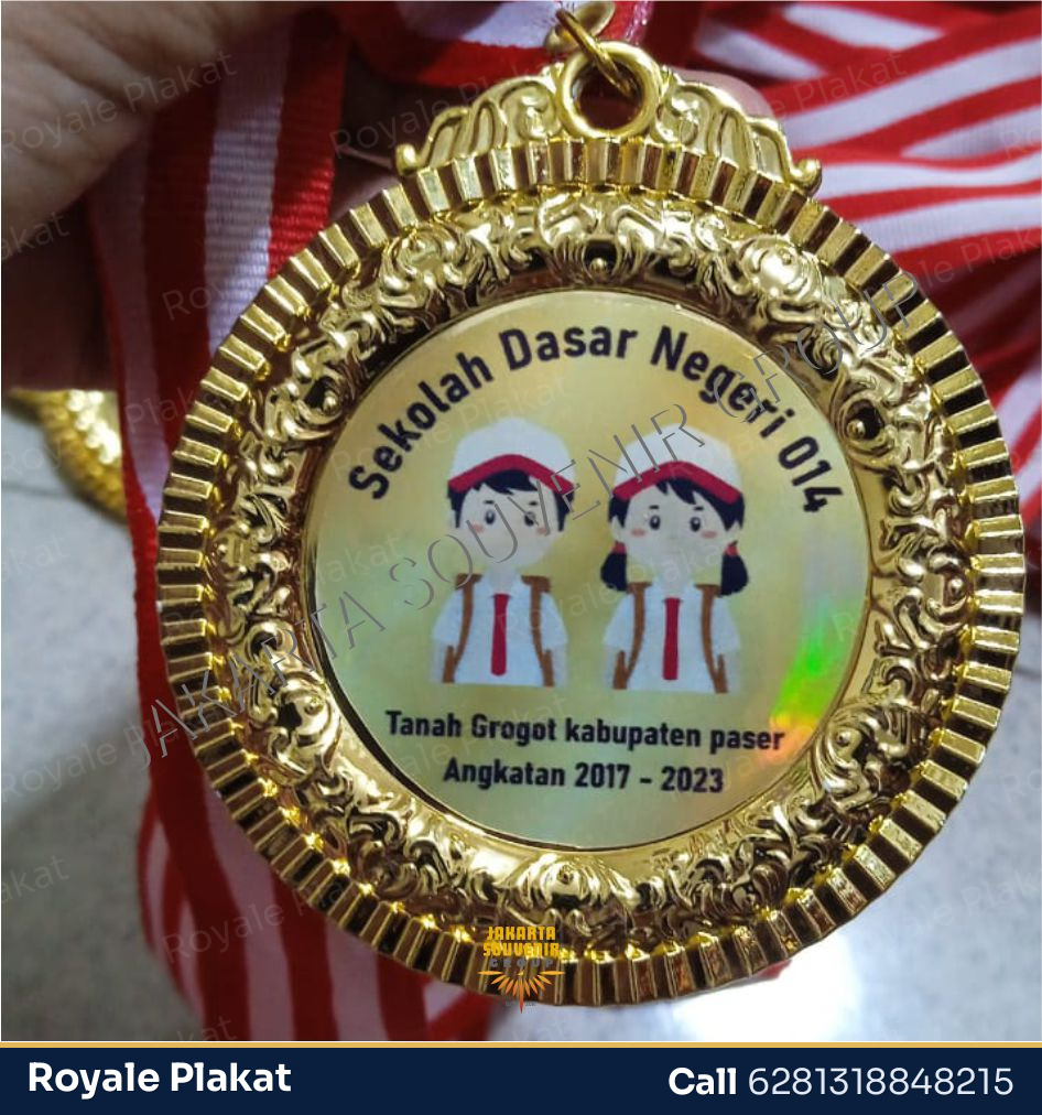 Medali Akrilik UV Print - Royale Plakat