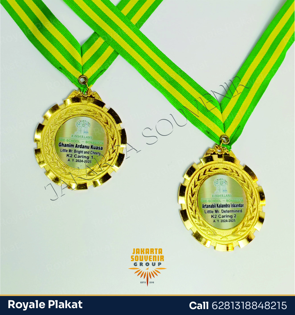 Medali Zinc Alloy Premium - Royale Plakat