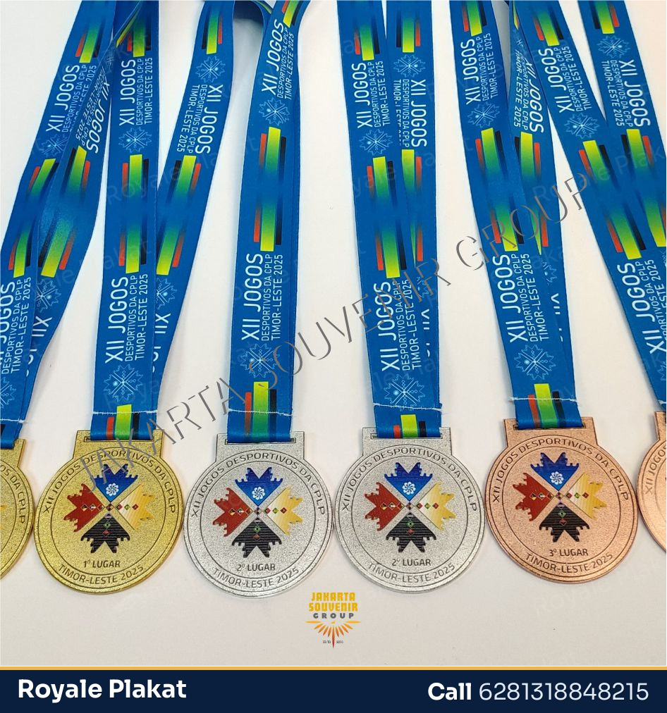 Medali Resin Custom 3D - Royale Plakat