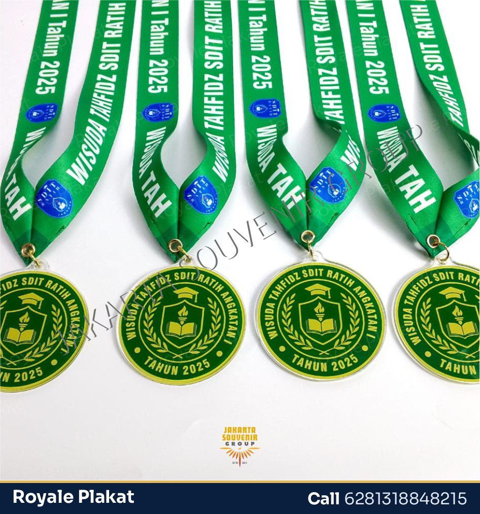 Medali Zinc Alloy Finisher - Royale Plakat